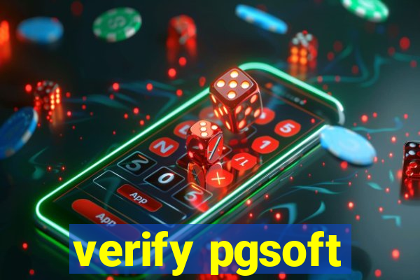 verify pgsoft