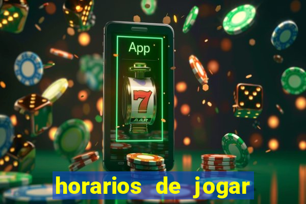 horarios de jogar no fortune tiger