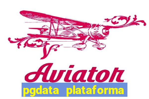 pgdata plataforma de jogos