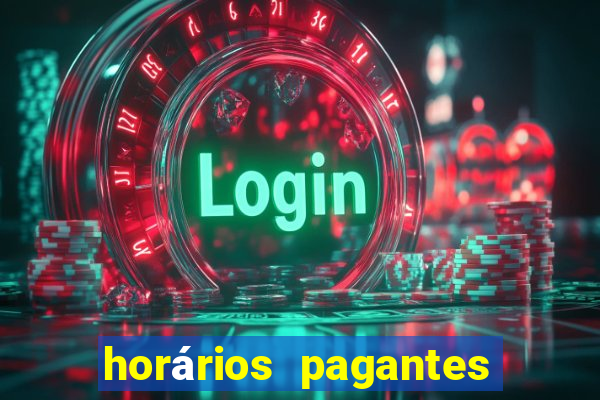 horários pagantes do fortune dragon