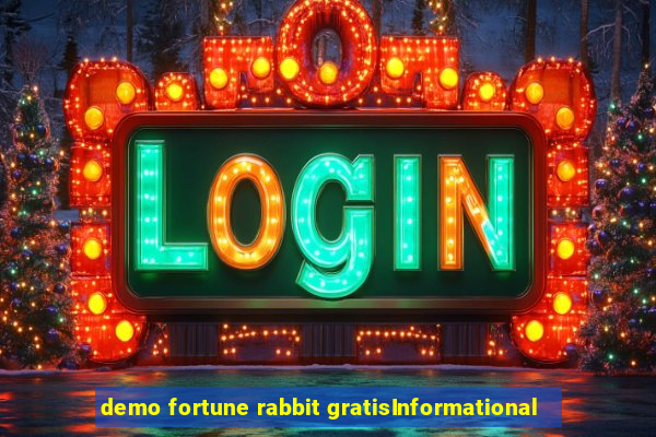 demo fortune rabbit gratisInformational