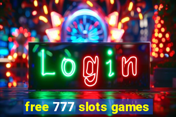 free 777 slots games