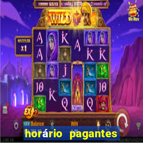 horário pagantes do fortune tiger