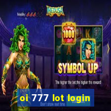 oi 777 lot login