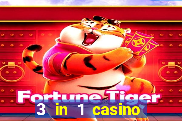 3 in 1 casino game set