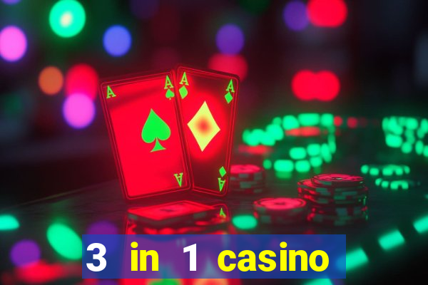 3 in 1 casino game set