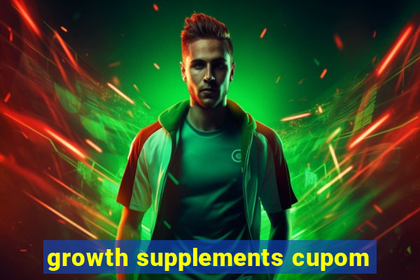 growth supplements cupom