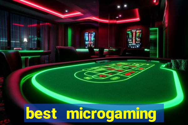 best microgaming slot machine