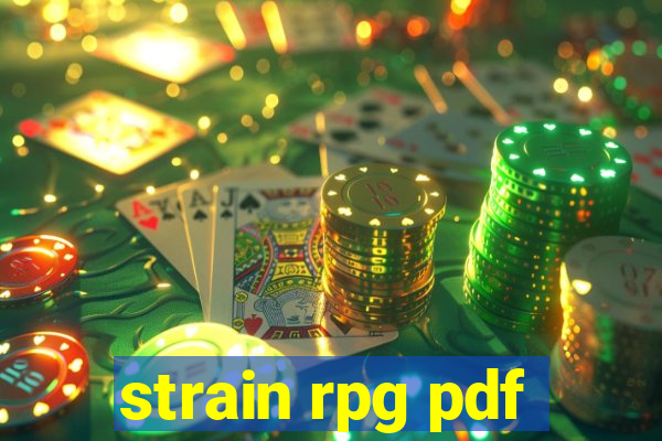 strain rpg pdf