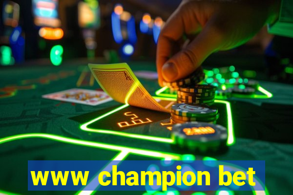 www champion bet