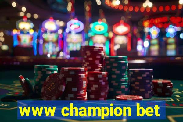 www champion bet