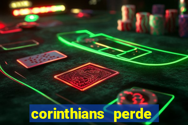 corinthians perde nego some