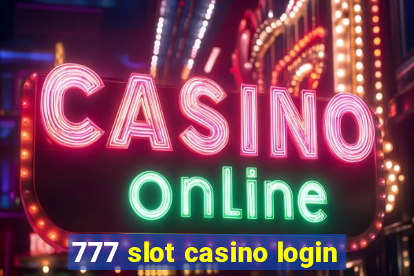 777 slot casino login