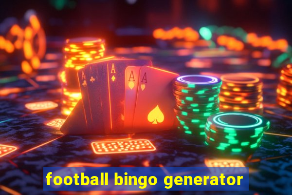 football bingo generator