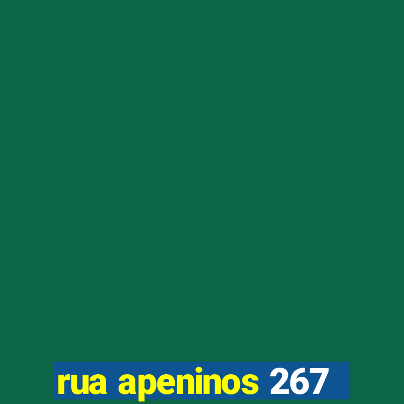 rua apeninos 267