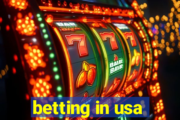 betting in usa