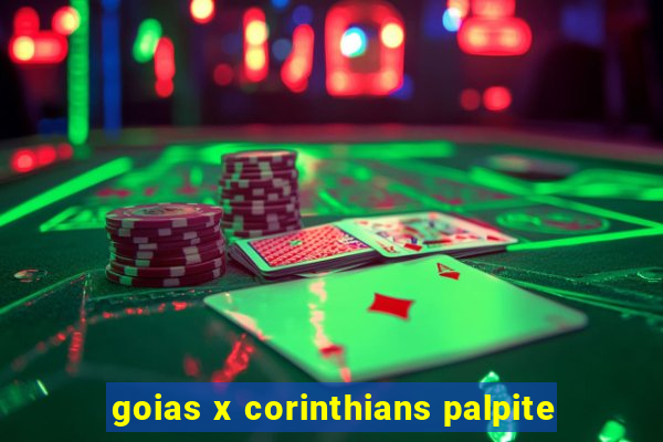 goias x corinthians palpite