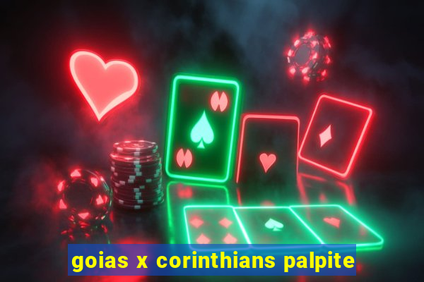 goias x corinthians palpite