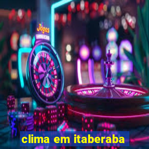 clima em itaberaba