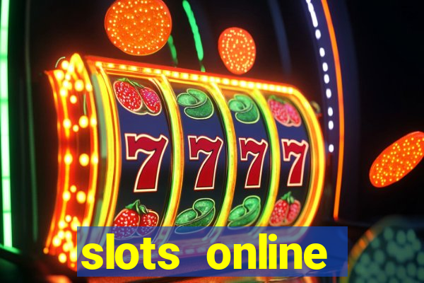 slots online dinheiro real