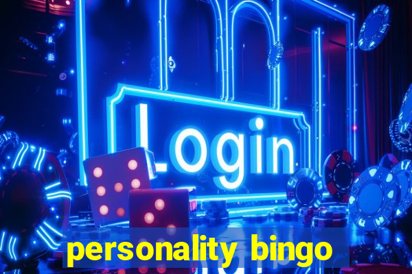 personality bingo