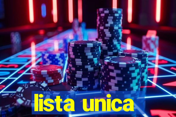 lista unica