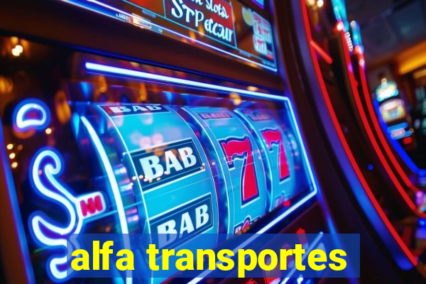 alfa transportes