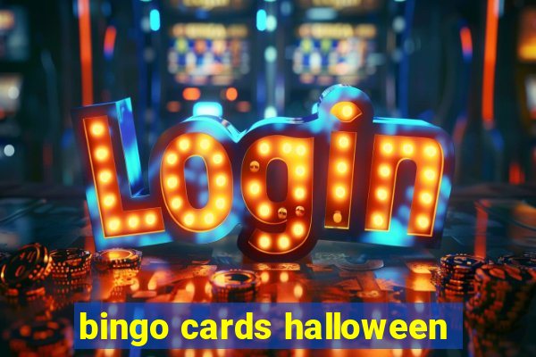 bingo cards halloween