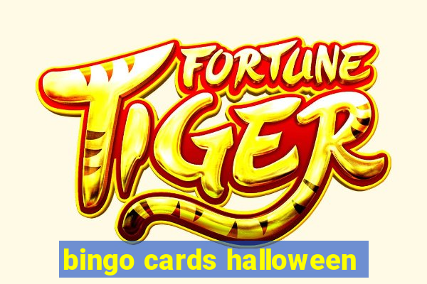 bingo cards halloween