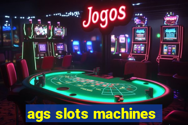 ags slots machines