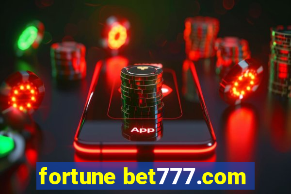 fortune bet777.com