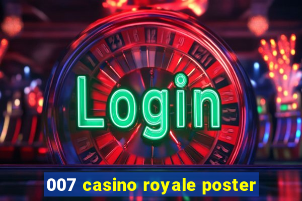 007 casino royale poster