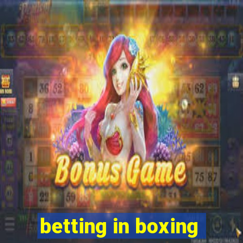 betting in boxing