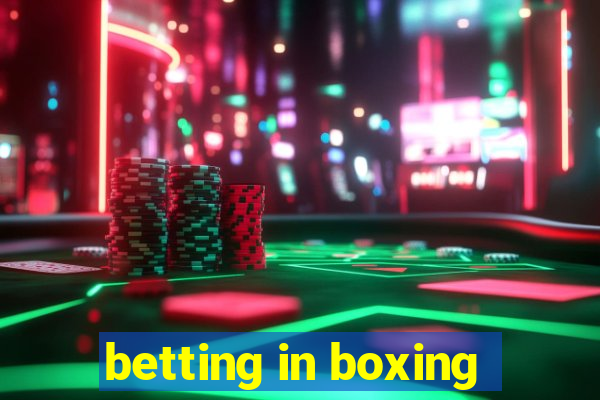 betting in boxing