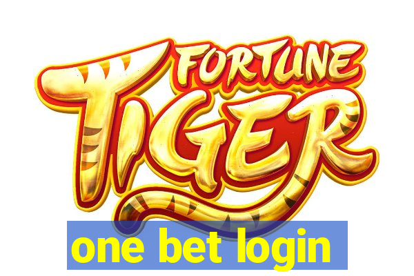 one bet login