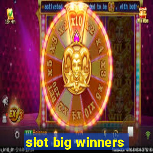 slot big winners