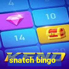 snatch bingo