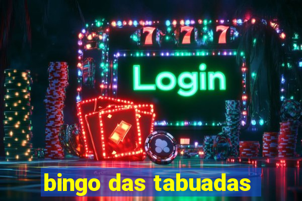 bingo das tabuadas