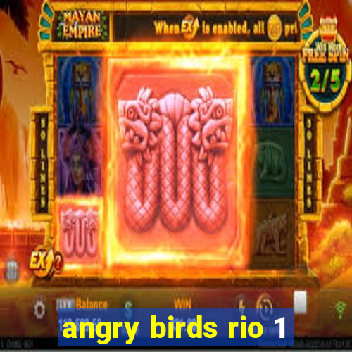 angry birds rio 1