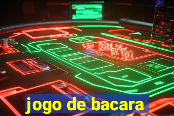 jogo de bacara