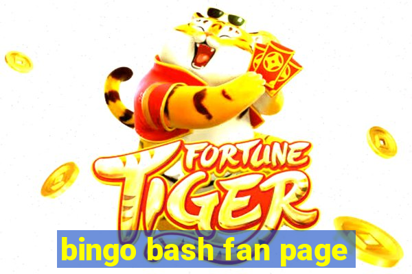 bingo bash fan page