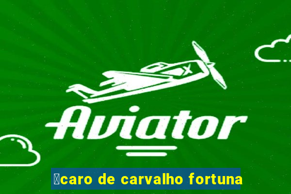 铆caro de carvalho fortuna