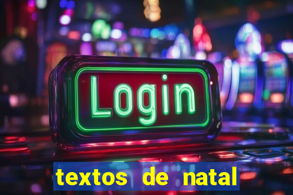 textos de natal para imprimir