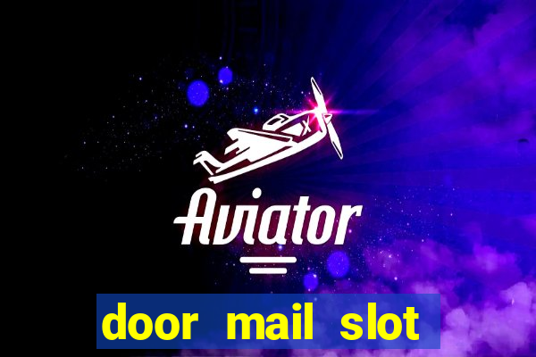 door mail slot collection box