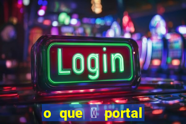 o que 茅 portal do zacarias