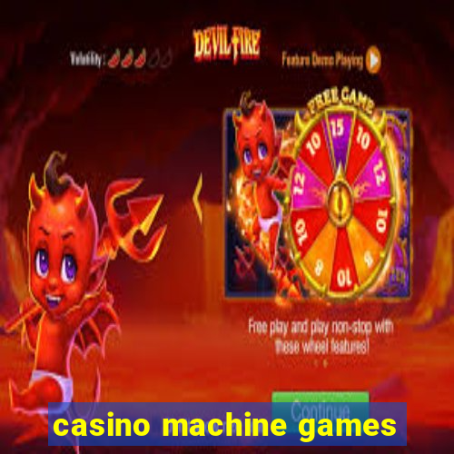 casino machine games