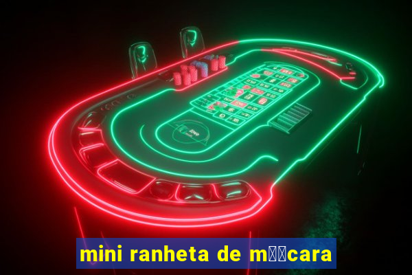 mini ranheta de m璋﹕cara