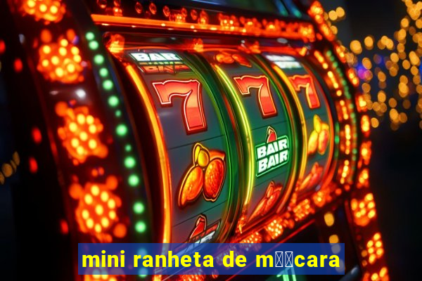 mini ranheta de m璋﹕cara