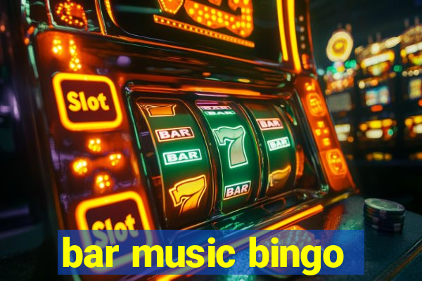 bar music bingo