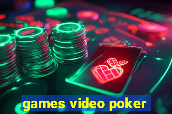 games video poker